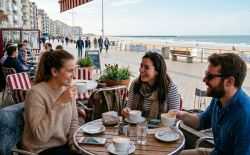 horeca terras kust