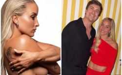 Vriendin van Niels Destadsbader poseert topless