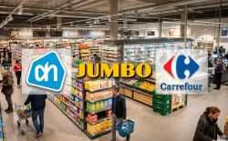 jumbo albert heijn en carrefour