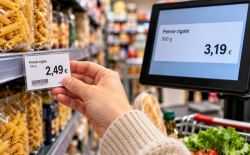 Prijs kassa supermarkt