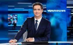 Maarten Breckx verrast Stef Wauters plots in VTM Nieuws