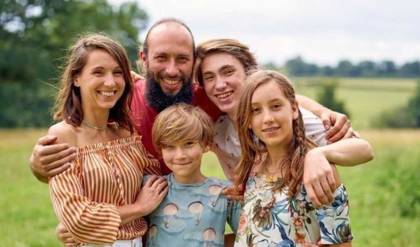 Francesco Planckaert en gezin