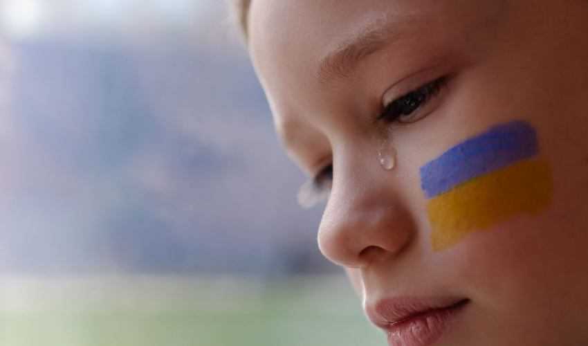 Oekraïne - kind - vluchtelingen
