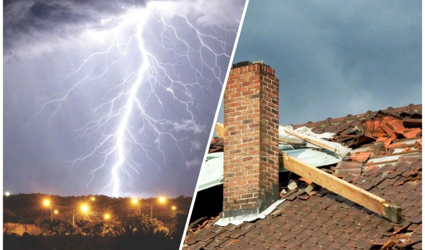 Onweer - schade