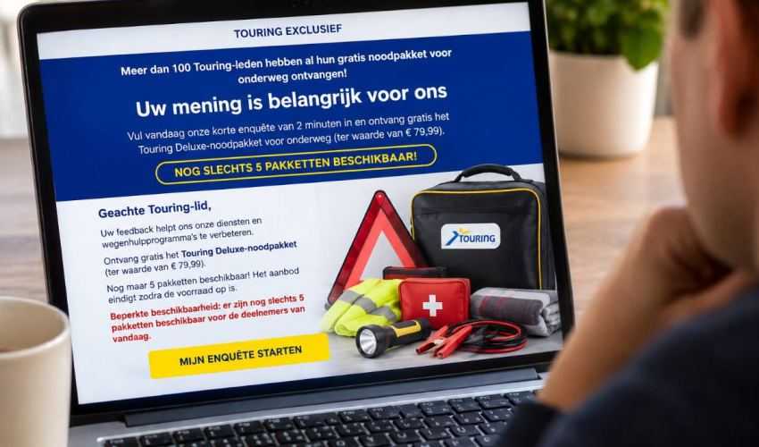 Oplichting noodpakket Touring