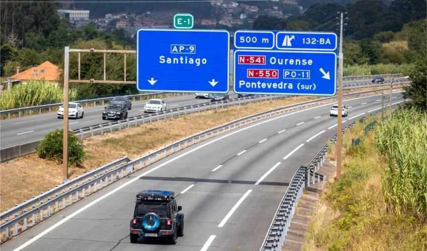 auto rijden in spanje